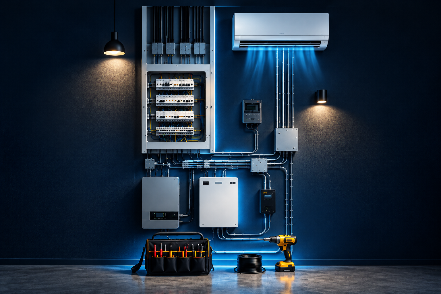 Electrical installation and power equipment