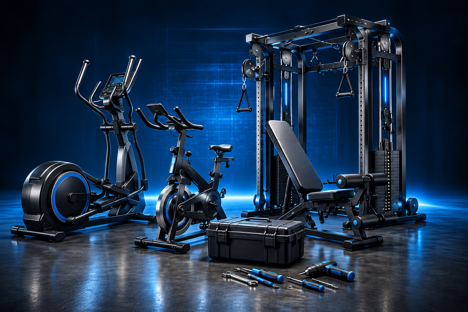Gym equipment installation and maintenance